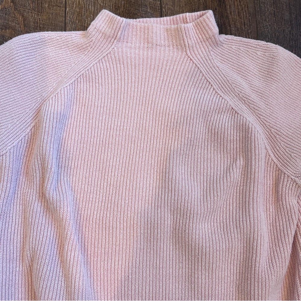 Pink Ribbed Sweater - Picture 2 of 9